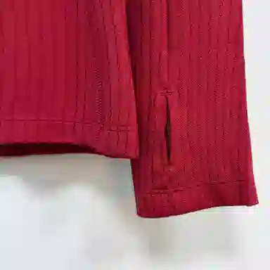 Jordan ADV Long Sleeve Football Jersey Red