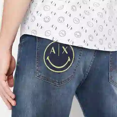 ARMANI EXCHANGE x SMILEY WORLD FW22 logo