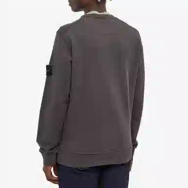 STONE ISLAND S22 Garment Dyed Crew Sweat