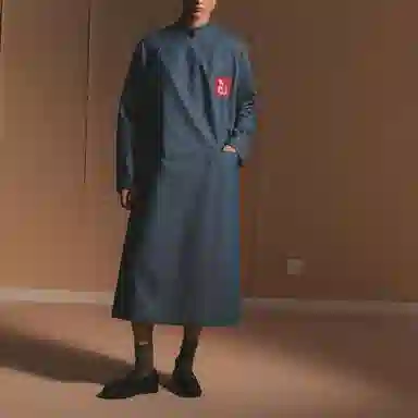 ZARA x AO YES SS25 Coat Blue