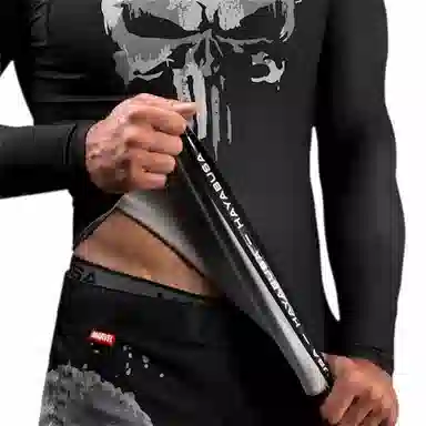Hayabusa Marvel Punisher Compression Shirt Black