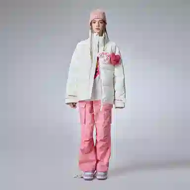 Guuka Magic Tape Colorblock Down Jacket