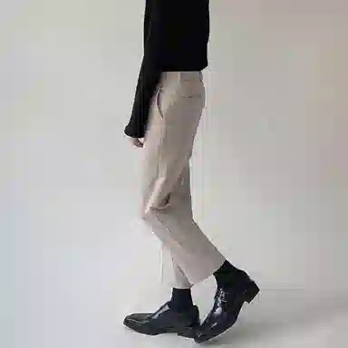 我是大卫 修身直筒阔腿裤百搭潮牌西裤宽松时尚休闲裤 男女同款