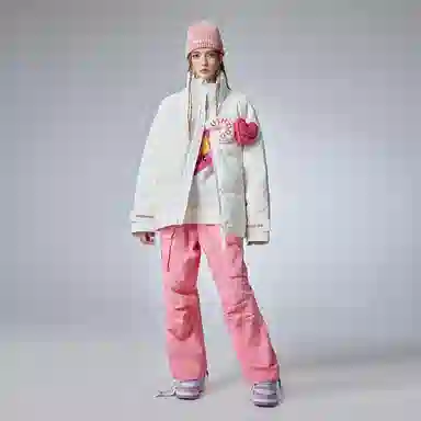 Guuka Magic Tape Colorblock Down Jacket