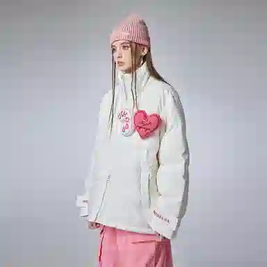 Guuka Magic Tape Colorblock Down Jacket