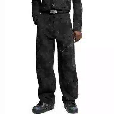 Louis Vuitton SS25 Black Jeans