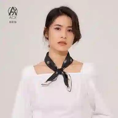 【挚爱系列】 桉彩饰 实用 高档原创设计高颜值小众教师 桑蚕丝 丝巾 女款