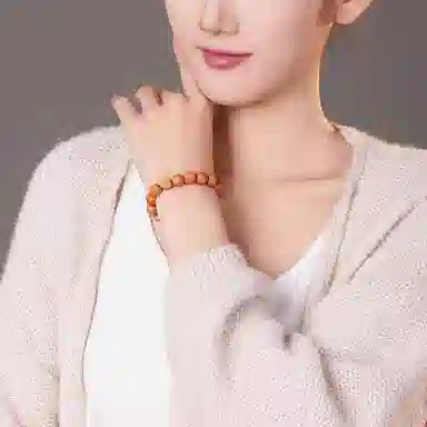 木盛缘 雕刻多宝佛珠单圈念珠文玩 猴头核桃 手串 男女同款情侣款