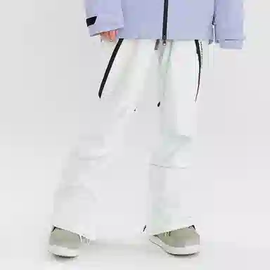 南恩 纯色防水宽松工装滑雪裤 男女同款