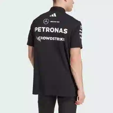 adidas x MERCEDES-AMG PETRONAS F1 TEAM SS25 logoPolo
