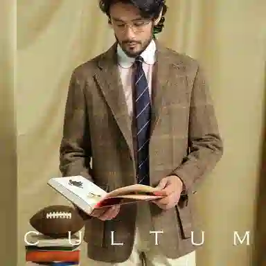 CULTUM Vintage Tweed Blazer