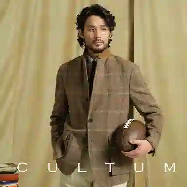 CULTUM Vintage Tweed Blazer