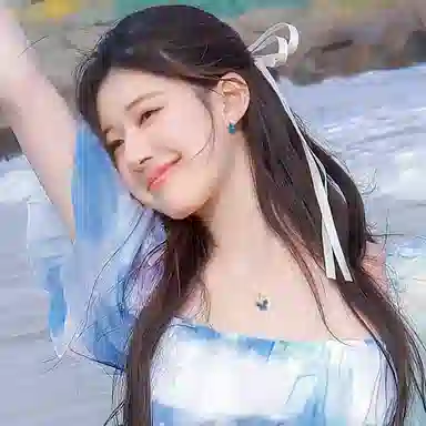 骊碧 蓝色蝴蝶轻奢小众级感气质实用高档轻奢有意义 周年纪念日表白仪式感 合金 项链 女款