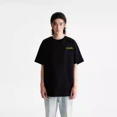 COLDSTONE Embroidered Loose Crewneck T-Shirt