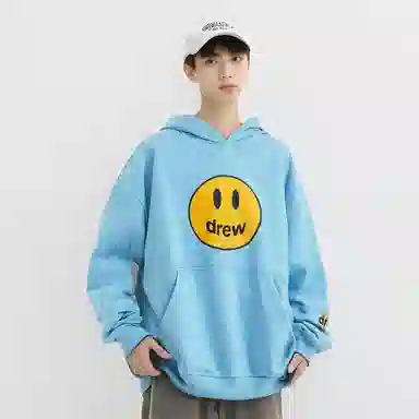 Drew House SS23 Mascot Hoodie Pacific Blue