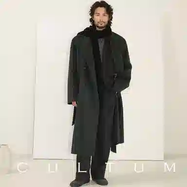 CULTUM Double-Breasted Coat