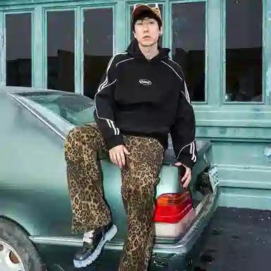 DOKI Retro Striped Hoodie