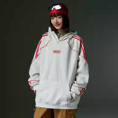 DOKI Retro Striped Hoodie