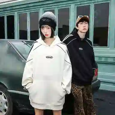 DOKI Retro Striped Hoodie