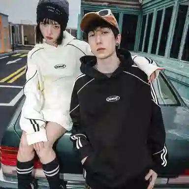 DOKI Retro Striped Hoodie