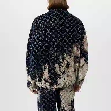 Louis Vuitton SS24 Cloud Print Denim Jacket