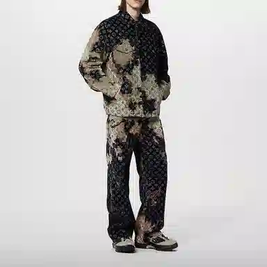 Louis Vuitton SS24 Cloud Print Denim Jacket