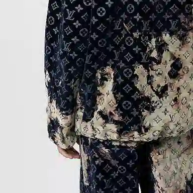 Louis Vuitton SS24 Cloud Print Denim Jacket