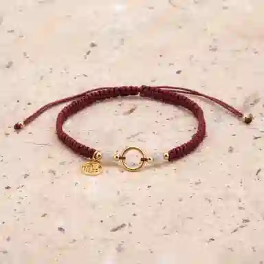 【s925银福气满满】 聆听花开 新中式国风平安扣编绳 国潮转运珠民族风复古个性时尚百搭可调节#好运 水晶 手绳 男女同款情侣款