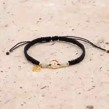 【s925银福气满满】 聆听花开 新中式国风平安扣编绳 国潮转运珠民族风复古个性时尚百搭可调节#好运 水晶 手绳 男女同款情侣款