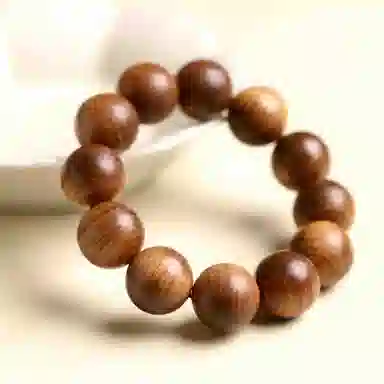 檀欣 【过手留香】有钱花 复古文玩佛珠首饰上岸招财转运八方来财#好运 檀香木多圈叠戴盘玩念珠手饰品 檀木 手串 男女同款情侣款