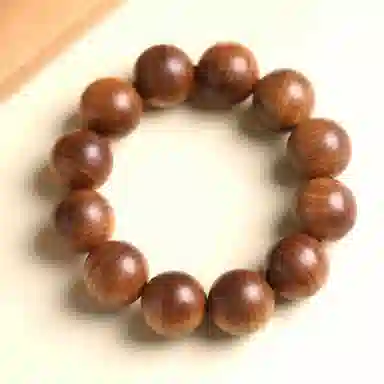 檀欣 【过手留香】有钱花 复古文玩佛珠首饰上岸招财转运八方来财#好运 檀香木多圈叠戴盘玩念珠手饰品 檀木 手串 男女同款情侣款