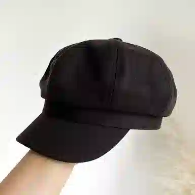 优幽兰 百搭休闲时尚韩版显脸小八角画家帽防风防寒加厚保暖报童帽高级感韩系 贝雷帽 男女同款情侣款