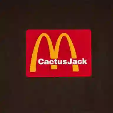 Travis Scott x McDonald Cactus Jack Brown Tee