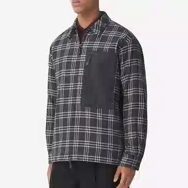 Burberry Patchwork Check Shirt