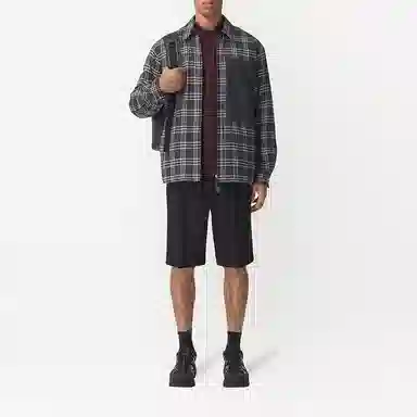 Burberry Patchwork Check Shirt