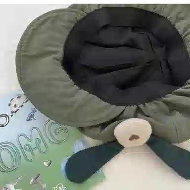 优莲茵 日系可爱小狗翻檐云朵复古甜美八角帽显脸 可爱小画家帽 棉 贝雷帽 女款