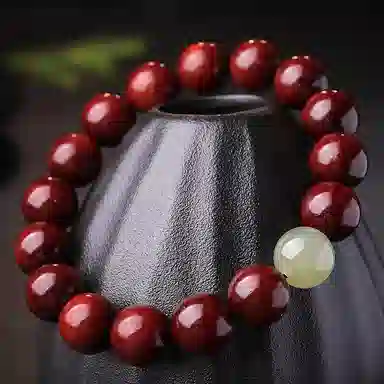 木盛缘 【圆满上岸转运珠赠盲盒】本命年新中式国潮财源滚滚一见钟情高油高密佛珠单圈文玩 小叶紫檀 手串 男女同款情侣款