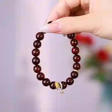 木盛缘 木带宝高油高密生肖蛇文玩 小叶紫檀 手串 男女同款情侣款