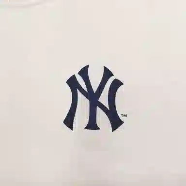 New Era MLB Logo Crewneck Oatmeal