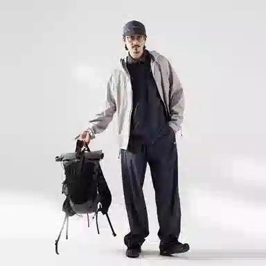 NOTHOMME BLUE Windbreaker