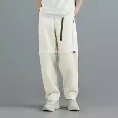 膨胀潮牌 纯色简约舒适直筒休闲裤 男女同款