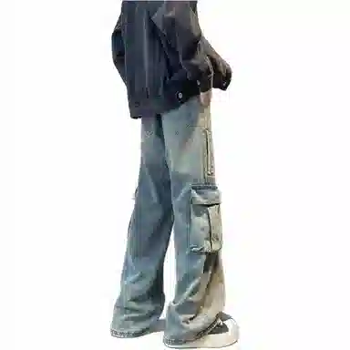 TIMD Wide Leg Jeans Blue