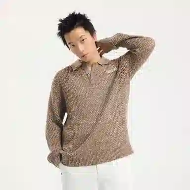 BONELESS Polo Knit Sweater