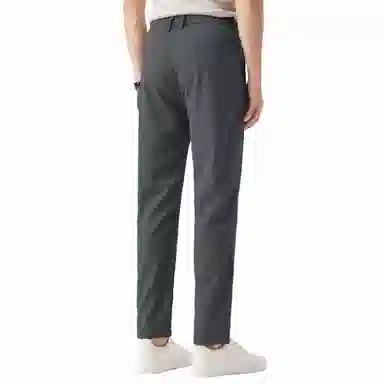 红豆 宽松百搭纯色舒适直筒休闲裤 男款