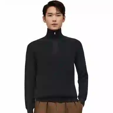 红豆 立领套头毛衫毛衣 男款