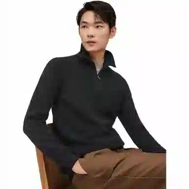 红豆 立领套头毛衫毛衣 男款