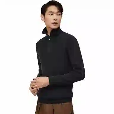 红豆 立领套头毛衫毛衣 男款