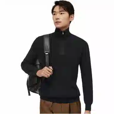 红豆 立领套头毛衫毛衣 男款