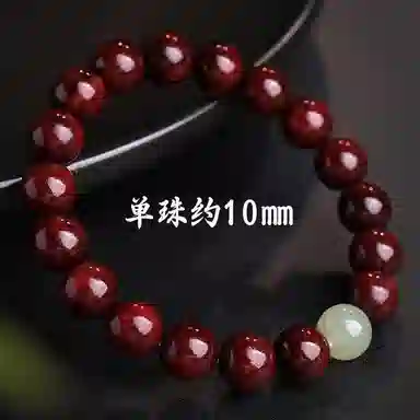 木盛缘 【圆满上岸转运珠赠盲盒】本命年新中式国潮财源滚滚一见钟情高油高密佛珠单圈文玩 小叶紫檀 手串 男女同款情侣款