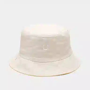 祎步康 笑脸双面戴 街头潮流盆帽出游防晒帽子潮 棉 渔夫帽 男女同款情侣款